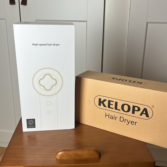 NWT Kelopa professional high speed hair dryer fast drying low noise hot pink - Picture 4 of 7